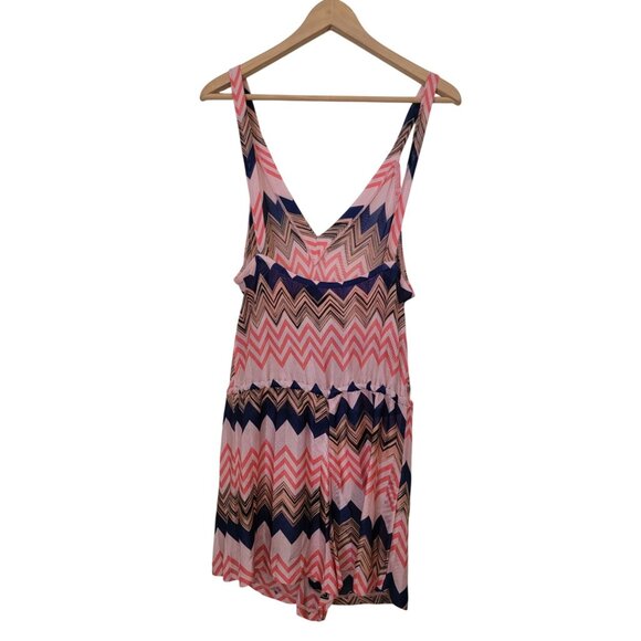Missoni Mare Italy Zigzag Geometric Pattern Sleeveless Romper Women's Size 40 - Picture 3 of 7